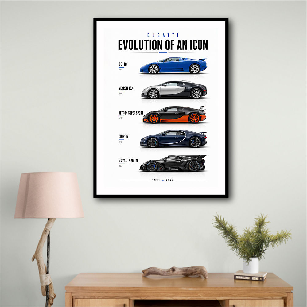 Bugatti Evolution  From Eb110 To Mistral 1991–2024