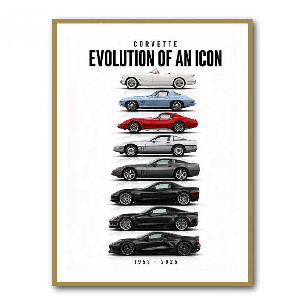 Corvette Evolution  Generations Of An American Icon