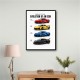 Corvette Evolution Series  From Vintage To Supercar Era Art Print