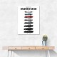 Corvette Legacy  The Complete Evolution Art Print