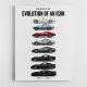 Corvette Legacy  The Complete Evolution Art Print