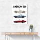 Corvette Performance Evolution  C5 To C8 Z06 Era Art Print