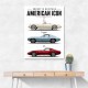 Corvette Performance Evolution  C5 To C8 Z06 Era Art Print