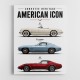 Corvette Performance Evolution  C5 To C8 Z06 Era Art Print