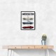Corvette Performance Evolution  C5 To C8 Z06 Era Art Print