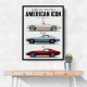 Corvette Performance Evolution  C5 To C8 Z06 Era Art Print