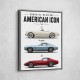 Corvette Performance Evolution  C5 To C8 Z06 Era Art Print