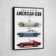 Corvette Performance Evolution  C5 To C8 Z06 Era Art Print