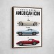 Corvette Performance Evolution  C5 To C8 Z06 Era Art Print
