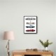 Corvette Performance Evolution  C5 To C8 Z06 Era Art Print