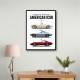 Corvette Performance Evolution  C5 To C8 Z06 Era Art Print