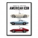 Corvette Performance Evolution  C5 To C8 Z06 Era Art Print
