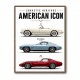 Corvette Performance Evolution  C5 To C8 Z06 Era Art Print