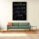 Dodge Black Edition  Power  Precision Performance Art Print