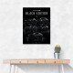 Dodge Black Edition  Power  Precision Performance Art Print