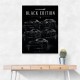 Dodge Black Edition  Power  Precision Performance Art Print