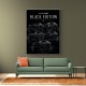 Dodge Black Edition  Power  Precision Performance Art Print