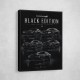 Dodge Black Edition  Power  Precision Performance Art Print