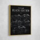 Dodge Black Edition  Power  Precision Performance Art Print