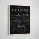 Dodge Black Edition  Power  Precision Performance Art Print
