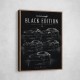 Dodge Black Edition  Power  Precision Performance Art Print