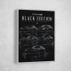 Dodge Black Edition  Power  Precision Performance Art Print