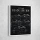 Dodge Black Edition  Power  Precision Performance Art Print