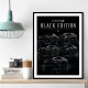 Dodge Black Edition  Power  Precision Performance Art Print