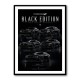 Dodge Black Edition  Power  Precision Performance Art Print