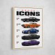 Dodge Icons  The Evolution Of American Muscle Art Print