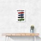 Dodge Viper Evolution  Raw American Performance Art Print