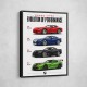 Dodge Viper Evolution  Raw American Performance Art Print