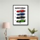 Dodge Viper Evolution  Raw American Performance Art Print