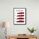 Ferrari Red Hypercars Classic Wall Art