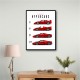 Ferrari Red Hypercars Classic Wall Art