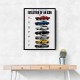 Ford Mustang Evolution 1965–2025 Icon Series