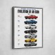 Ford Mustang Evolution 1965–2025 Icon Series