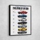 Ford Mustang Evolution 1965–2025 Icon Series