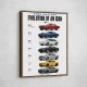Ford Mustang Evolution 1965–2025 Icon Series