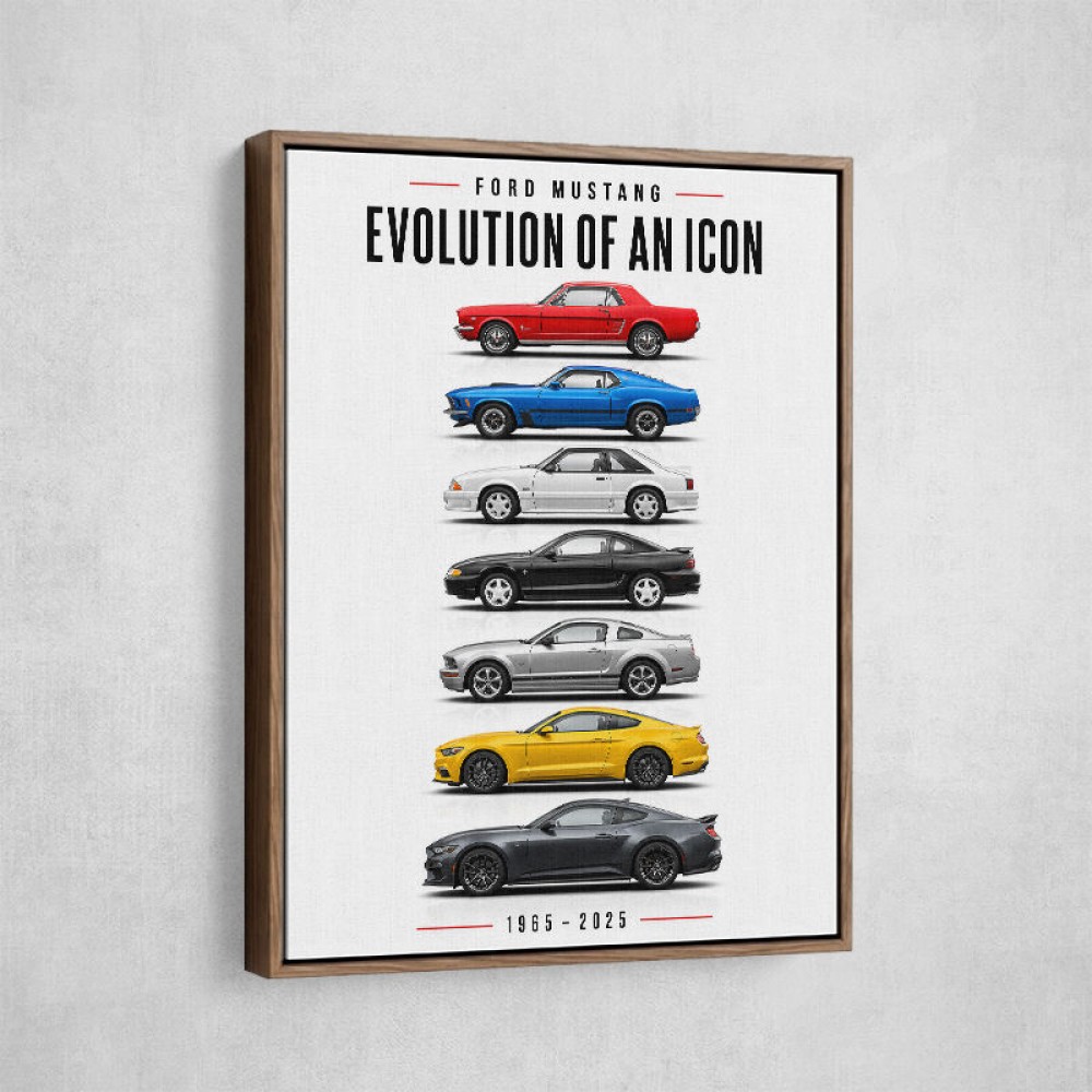 Ford Mustang Heritage Evolution Of An Icon