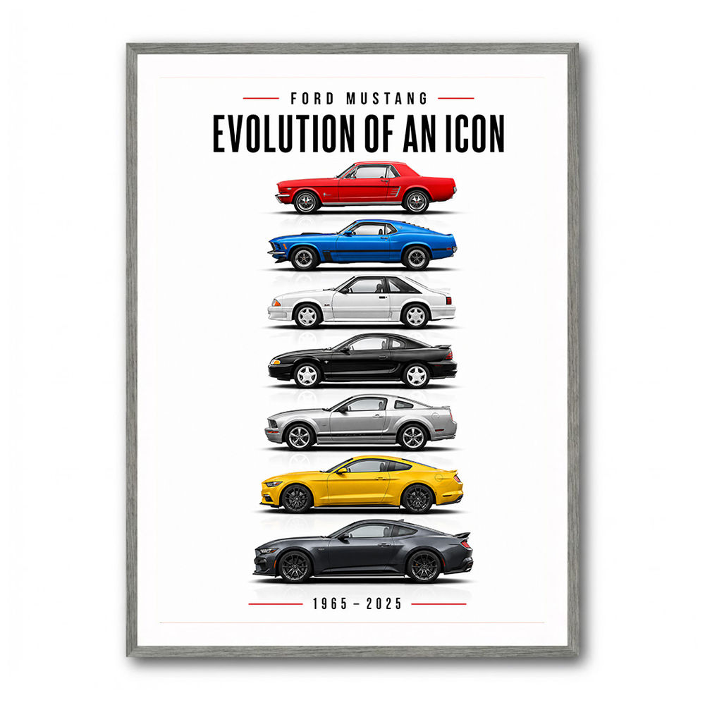 Ford Mustang Heritage Evolution Of An Icon