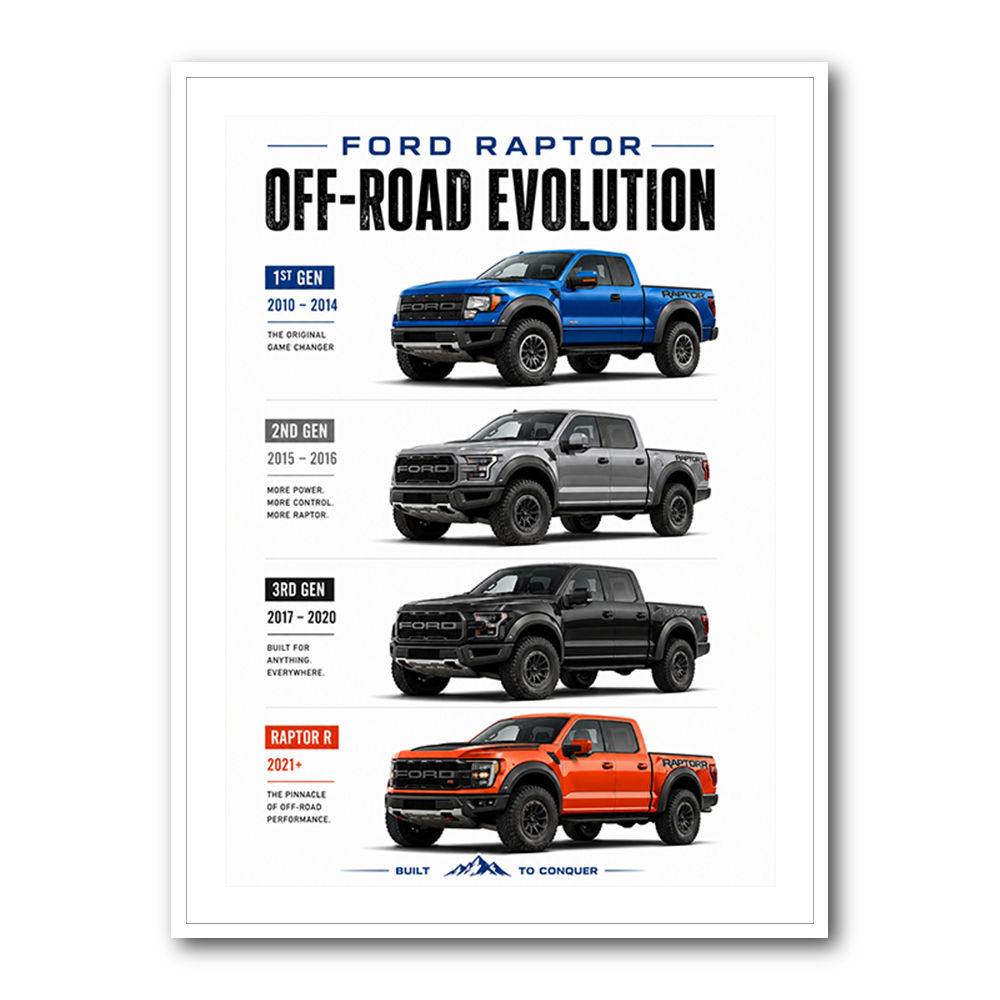 Ford Raptor Evolution Off Road Dominance Series