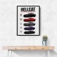 Hellcat Legends Extreme American Performance Series Art Poster