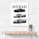 Koenigsegg Hypercars Evolution Wall Art Poster 2