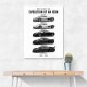 Koenigsegg Evolution Timeline Supercar Wall Art