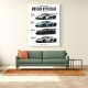 Koenigsegg Modern Hypercars Automotive Art Print