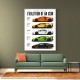 Lamborghini Aventador Evolution Cars Wall Art 1