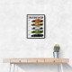 Lamborghini Aventador Evolution Cars Wall Art 1