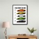 Lamborghini Aventador Evolution Cars Wall Art 1