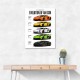 Lamborghini Aventador Evolution Cars Wall Art